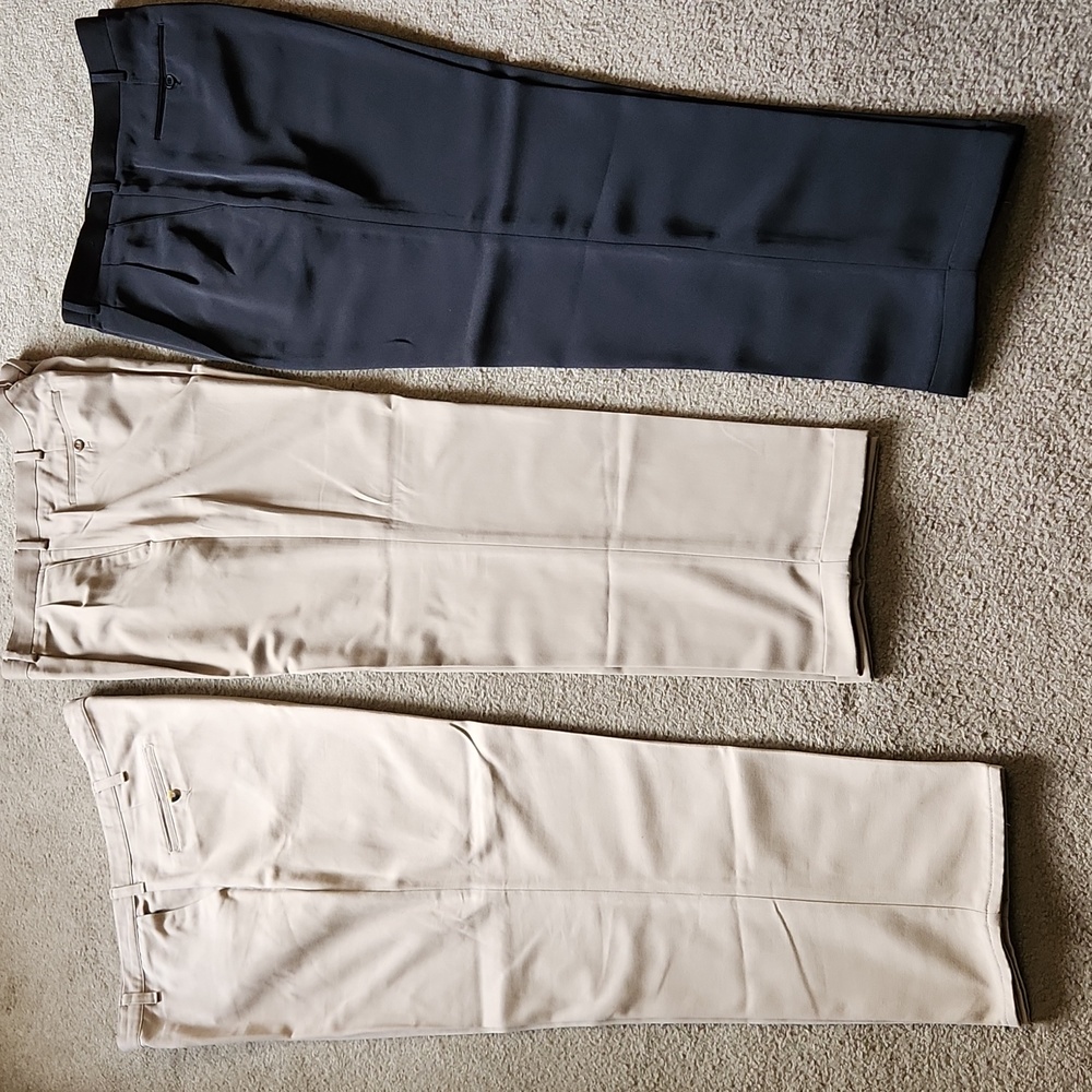 Mens trousers 3 pairs. Sizes 40x32 & 42x32